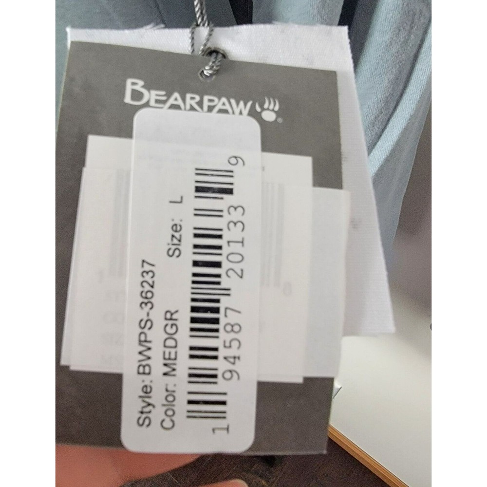 Bearpaw‎ 2 Piece Pajamas Large Green Gray Women's NWT - Picture 8 of 11